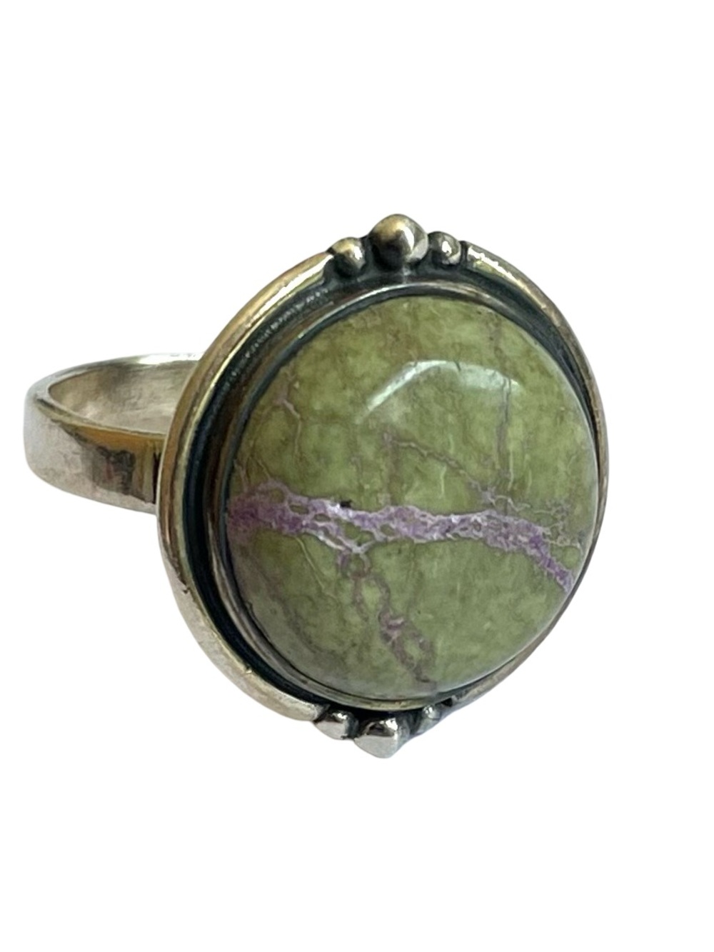 NWT Sterling Silver And Purpurite Ring